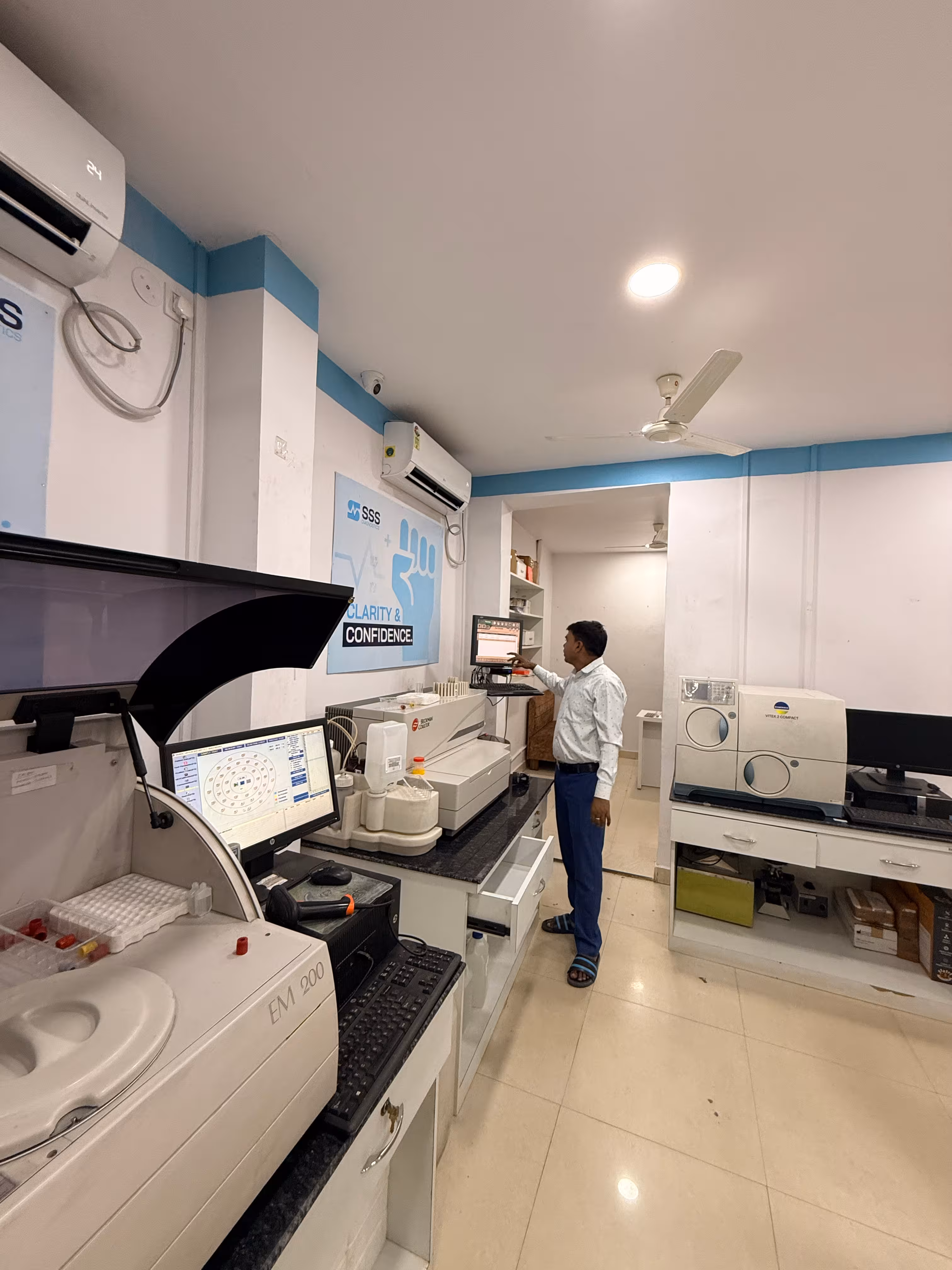 Fully-Equipped Pathology Lab